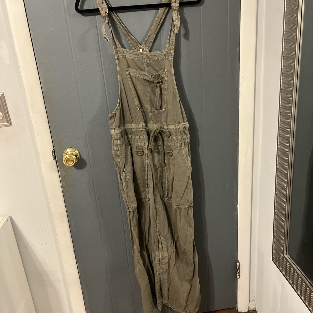 Free people khaki green dress
